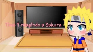 Time 7 reagindo a amv da Sakura (Sem Sakura, +Tsunade) Parte 1 (Kushina 29)