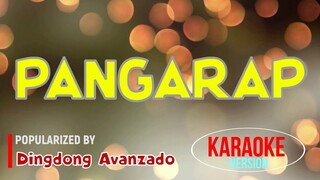 Pangarap - Dingdong Avanzado | Karaoke Version |HQ 🎼📀▶️