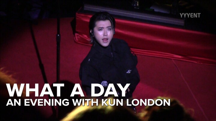 What a Wonderful Day! Cai Xukun’s “What a Day” — An Evening With KUN, London Show, April 23, 2026 [Y