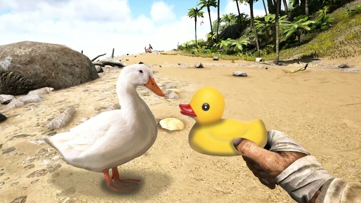 方舟3：在游戏里养鸭子是一种什么样的体验？！
