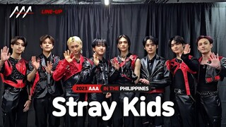 (SUB) [LINE-UP] 그룹 #StrayKids #스트레이키즈 | 2023 Asia Artist Awards IN THE PHILIPPINES #AAA #2023AAA