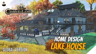 Chimeraland Global: Simple Lake House | Tutorial Home Design - EASY BUILD