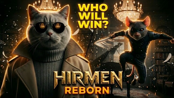 HIRMEN REBORN: Cat Assassin vs Ninja Mouse | Epic AI Cinematic Short Film