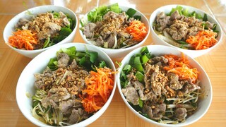 Bún Thịt Xào Chuẩn Bị Cho Hành Trình Về Sài Gòn | MTQH