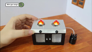 [DIY] Mini kitchen: handmade mini gas stove
