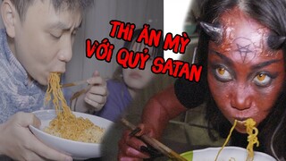 Thi Ăn Mỳ Siêu Cay Cấp Địa Ngục Với Quỷ Satan - Pháp Sư Hải