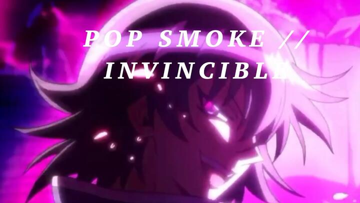 POP SMOKE // INVINCIBLE // AMV // Welcome To Demon School Iruma-kun
