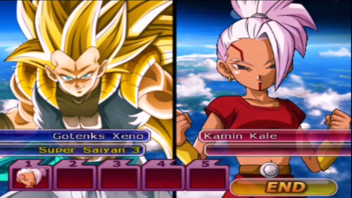 Gotenks Zeno Super Saiyan 3 VS Kamin Kale😈