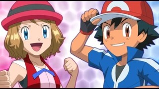 Hoạt hình|Pokémon|Bản đồ Ash & Serena vẽ cùng nhau sẽ mãi ở trong tim