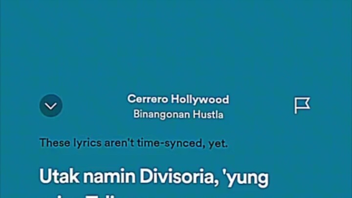 Cerrero Hollywood lyrics