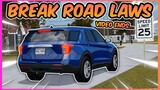 If I BREAK a ROAD LAW The Video ENDS... || Greenville ROBLOX