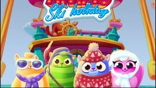 Cookie Cats XMAS Ski Holiday intro