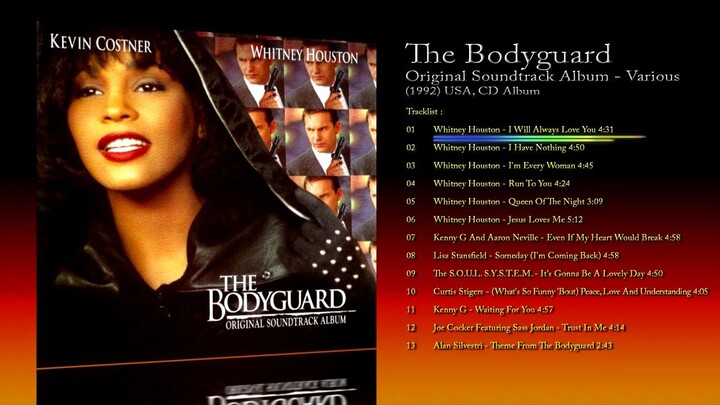 The Bodyguard (1992) Original Soundtrack Album - Various [CD Album]
