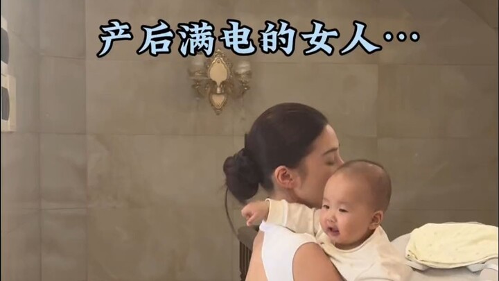 A woman you don’t want to mess with! Even after giving birth, she still has endless energy every sin