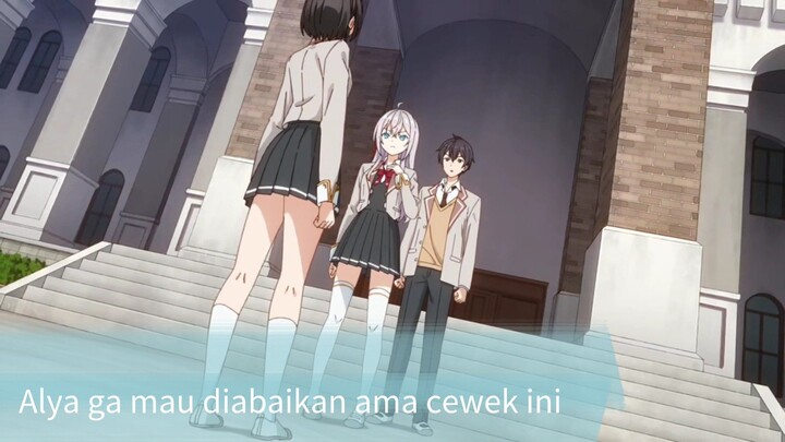 #KompetisiKreasiUnggahan5, Alya disebut modal tampang ama nilai doang ama cewek ini