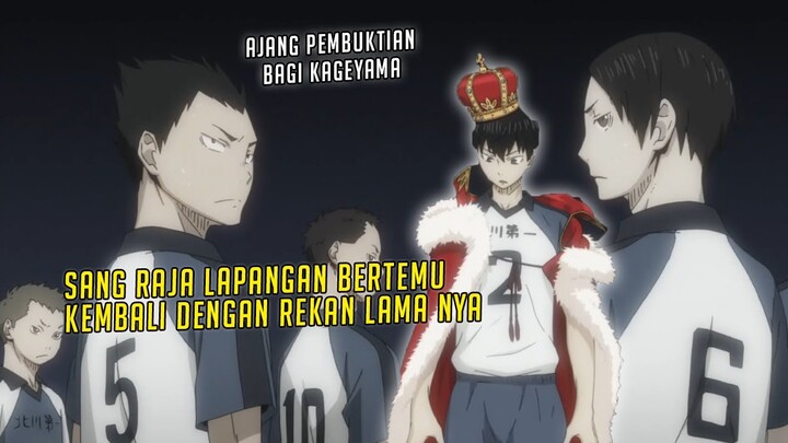 Kageyama Akan Bertemu Rekan nya di SMP Dalam Sparing Pertandingan Antar SMA - Haikyuu!! S1/05