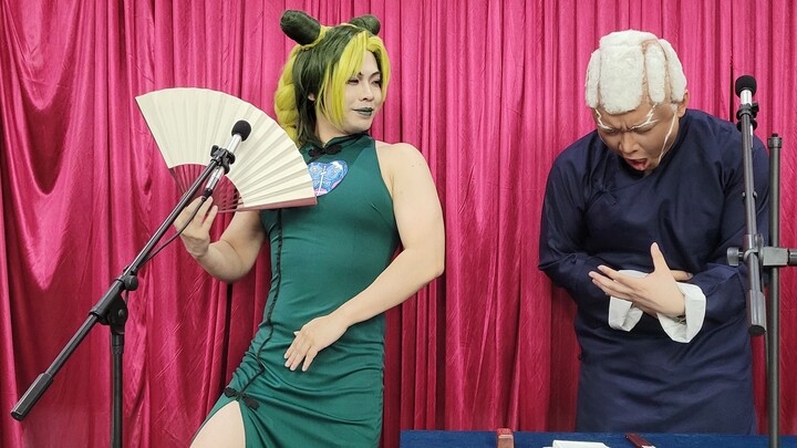 JOJO Ishinobi crosstalk "Priest Selling CDs"