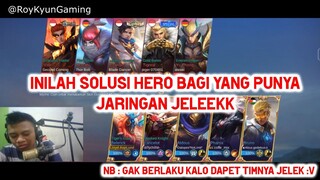 Inilah Solusi Hero bagi yang punya Jaringan Jeleeek