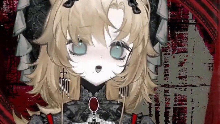 [Live2D model display] ✞Her gaze✞ is a kiss that never heals