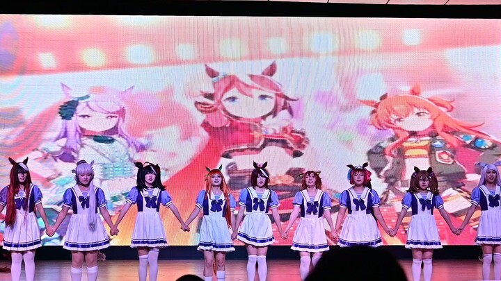 [ Uma Musume: Pretty Derby ] Uma Musume: Pretty Derby melakukan lompatan ganda di festival budaya ka