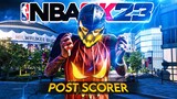 I made a TOXIC POST SCORER for 24 HOURS on NBA 2K23..