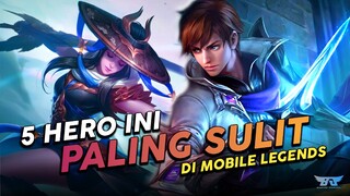 5 HERO TERSULIT DI MOBILE LEGENDS - PLEASE AJARIN GUA MAIN NI HERO !!