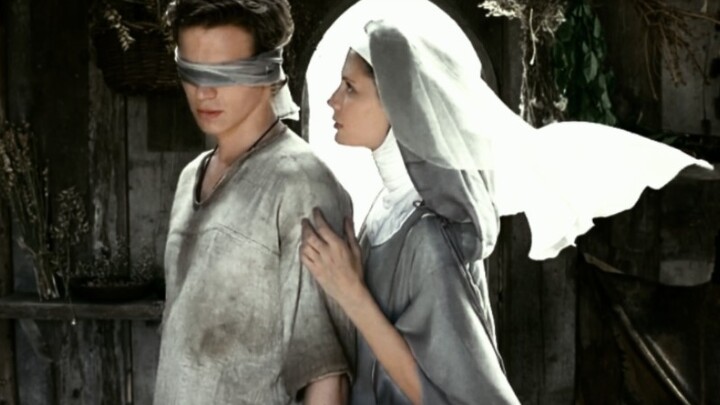 "He fell and became a monastery gardener. He was blindfolded and kissed a mysterious woman in a veil