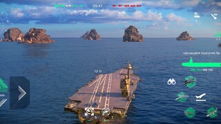 USS GERALD R. FORD in farming Dollar and Gold. | Modern Warships