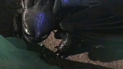 Toothless is the real alpha💪