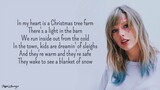 Taylor Swift - Christmas Tree Farm (Lyrics)