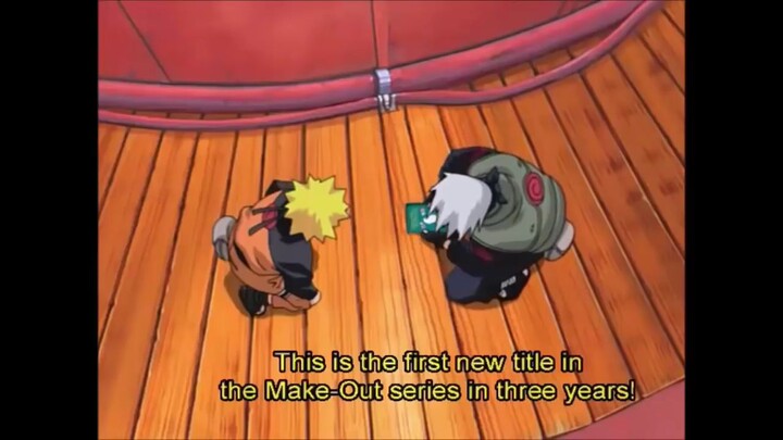 Funny moment of Kakashi and Naruto