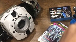 [Unboxing Review] CSM-level homemade card! Chinese homemade Kamen Rider Diend old decade deputy ride