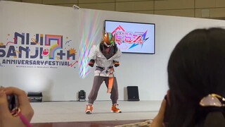 [Repost/nijifes day1] Super powerful new song "MECHA-MECHA" - Usami part, dance-only version