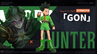 รีวิว ตัวละคร กอน ใน เกม เกมโมบายรีเจ้นท์ คอลแลป กับ การ์ตูน hunter x hunter