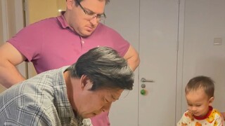 大胖媳妇对老人也好 就是他好的方式有点费老人