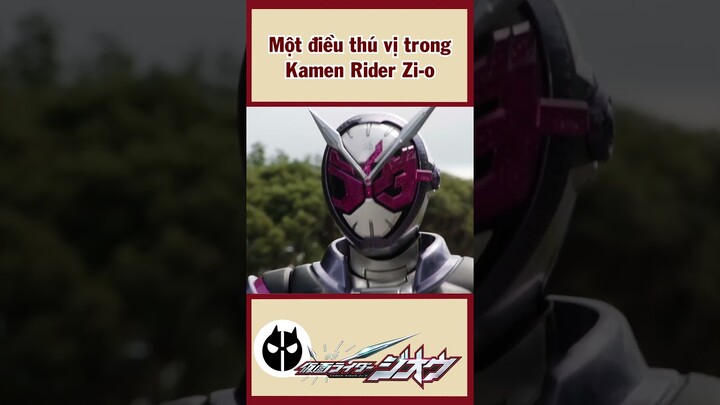 Gương mặt của Kamen Rider trong Zi-o có gì?