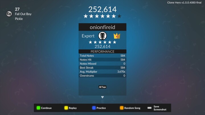 FALL OUT BOY - 27 (CLONE HERO)