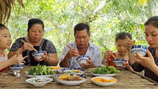 Ngon Ngất Ngây Với Món Thịt Kho Khóm Chấm Rau Càng Cua| TKQ & Family T766