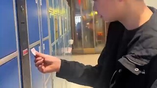 男朋友不小心把开柜子的纸条扔掉，接下来他的做法真的很聪明