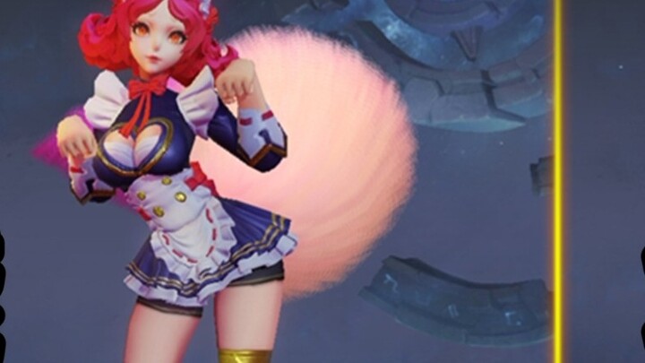 Daji [Maid Cafe] skin rework revealed! The new version turns her into a 2D beautiful girl! I like it
