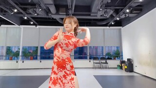 【Panda Cat】《Red Horse》Cheongsam practice room recording
