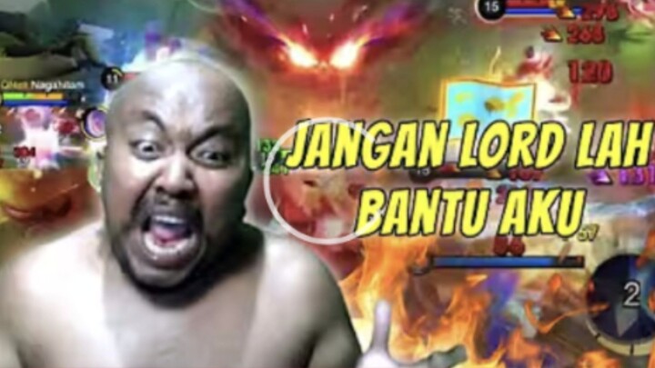 jangan lord lah bantu aku !!!
