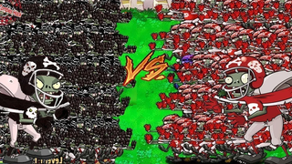 99999 Football Zombie vs 99999 Gargantuar Epic Plants vs Zombies