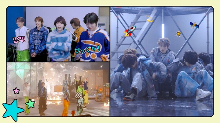 【NCT WISH】Cảm giác như đang trở thành phi hành gia 👩‍🚀 Pháo hoa cũng nổ tung tóe 💥 | Video Hậu Trườn