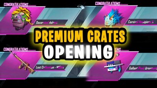 PREMIUM CRATES IN PUBG MOBILE | NEW PREMIUM CRATES OPENING PUBG | ROYAL PASS M9 PREMIUM CRATES