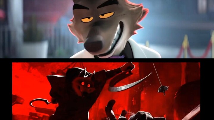 DreamWorks Alpha Double Wolf เพลิดเพลินไปกับความเพลิดเพลิน [Puss in Boots 2] [Bad Guys Alliance]