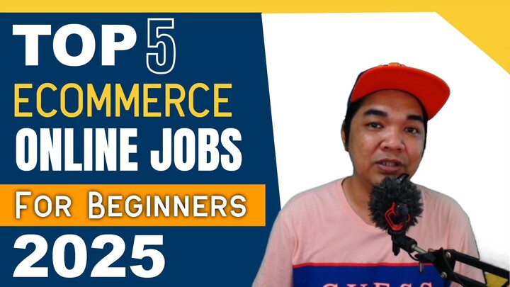 Top 5 Online Jobs 2025 eCommerce