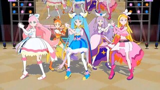 【MMDプリキュア】ひろがるスカイプリキュアでponponpon