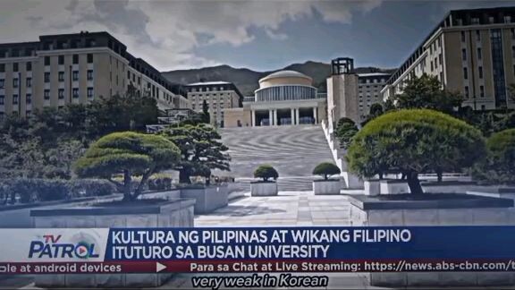 KULTURA NG PILIPINAS AT WIKANG FILIPINO ITUTURO SA BUSAN UNIVERSITY |korea |2022