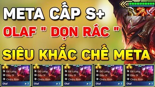 DỌN RÁC  VỚI ĐỘI HÌNH CẤP S+ OLAF CARRY SIÊU KHẮC CHẾ MỌI META TFT MÙA 7.5 12.19 (P3)